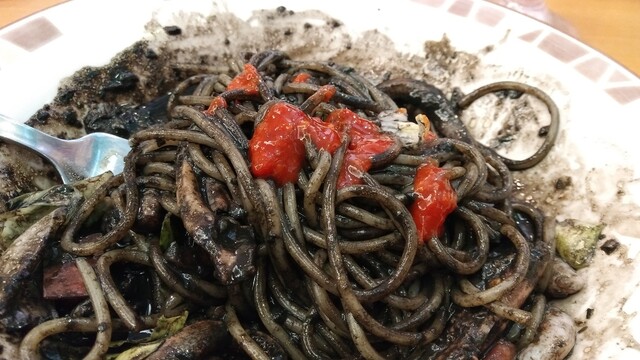 イカ墨パスタが美味しいの By 本生 サイゼリヤ 八王子東中野店 大塚 帝京大学 ファミレス 食べログ