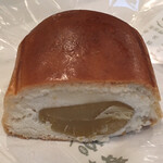 お城 森八 - 栗まん中身