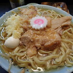 自家製麺 No11 - ラーメン普通盛り