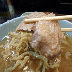 自家製麺 No11 - 柔らかく美味しい肉！