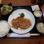はーもにー - しょうがやき定食￥900