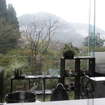 足湯バーからの眺め