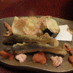 強羅天翠 - 琵琶湖産稚鮎などの天ぷら