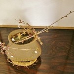 いろり　じねん - 店内のご紹介です⑥（桜が開花してます）