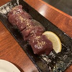 焼肉 天 - 肉厚レバー  1200円