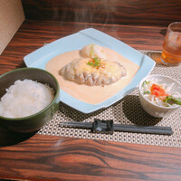 旬菜ステーキ処 らいむらいと - らいむらいとチーズハンバーグ300g