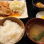 Shunsai Dainingu Yoinotsuki - しょうが焼き定食　ライス小