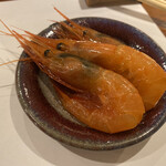 和中華と麺 丹陽 - 甘海老の紹興酒漬け