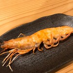TORIO - おすすめ串海老の一本焼き