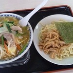 あぢとみ食堂 - つけタンメン＋メンマ