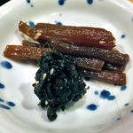 天ぷら処 こさか - キャラブキ（サービスしていただきました）（２０１２年４月）