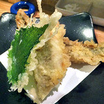 天ぷら処 こさか - 穴子の天ぷら（２０１２年４月）