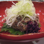 沢庵 - 鰯のなめろう２０１２，４