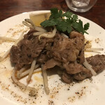 大衆中遊華食堂 八戒 - 牧場直送生ラム炒め