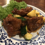 大衆中遊華食堂 八戒 - スペアリブ酢豚