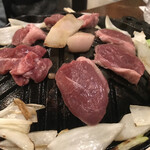 大衆中遊華食堂 八戒 - 次はショルダー焼きやき〜