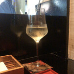 Tempura Shubou Nishimura - 白ワイン