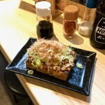 Motsuyaki Senmonten Motsuyoshi - 味噌納豆厚揚げ４８０円