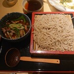 蕎麦処 グレゴリー - 肉汁つけ蕎麦