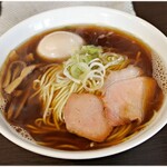 ラーメン 木曜日 - 煮干し正油+味付け玉子　500+50円　安くてウマイ！