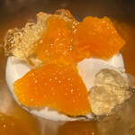 ル　ピニョン - セトカ　白ワインのムース　せとかのジュレ