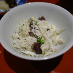 銀座 しのはら - 氷魚と蕨の炊き込みご飯