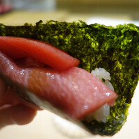 鮨 なんば 日比谷 - 鮪の手巻き