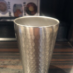 麺厨房 華燕 - お冷のグラス