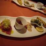 ビストロ・ラ・クッチーナ - 2008/3月：おまかせ前菜盛り合わせ