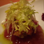 ビストロ・ラ・クッチーナ - 2008/3月：前菜①マグロのマリネ
