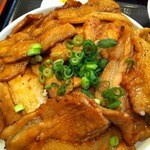 もつよし - 豚肉の量が。。。。はんぱねぇーーーーーー