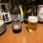 うどん居酒屋 鶴 - 瓶ビール