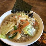 椿ラーメンショップ - 野菜たっぷりラーメン