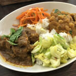 カレーライス ディラン - チキン & ひよこ豆と新じゃが（大盛）980円