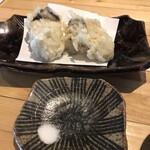 蕎房 猪口屋 - 天ぷらは塩で