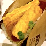 ポークたまごおにぎり本店 - 島豆腐の厚揚げと自家製油味噌