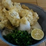 堺うどん ちはや - 鳥天ぶっかけ