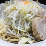 ラーメン二郎 - 2012/04/23 　大ラーメン　汁なし　ヤサイニンニク