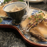 船正 - あわびの刺身