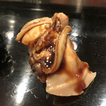 船正 - 煮はまぐりの握り