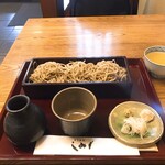 蕎麦處 しみず - 生粉打ちせいろ(大盛)