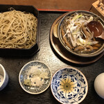 蕎麦彩膳 隆仙坊 - どしょうせいろ(1,850円)