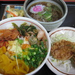 みどり湖パーキングエリア（上り線）白樺亭 - キムタクごはん山賊セット