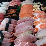 寿司一代 - 生寿司4人前