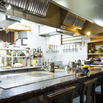 てっぱん食堂 - カウンター