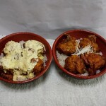 魚マル - タルタル丼￥500&油淋鶏丼￥500