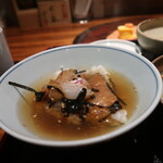 ひしむら - 鯛茶漬け