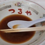 ラーメン専門 つるや - 少ししょっぱく感じたので完汁はやめました