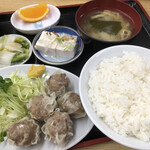 珍華 - ♪シュウマイ定食￥700