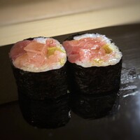 鮨 そえ島 - とろたく・・毎回頂くのが楽しみな品。鮪タップリで、とても美味しい。もっと頂きたいくらいです。